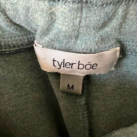 Tyler Boe Quarter Zip Lounger Set in Heathered Patina - Picture 3 of 9